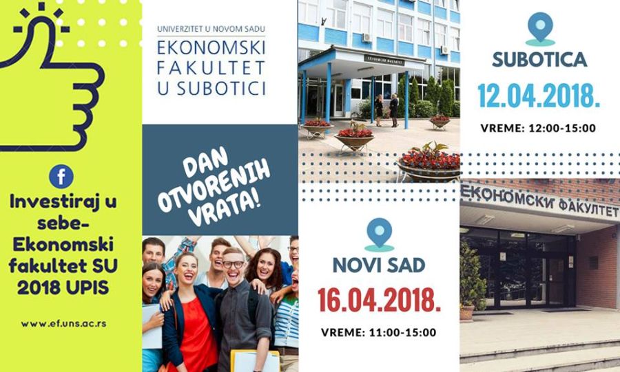 Dan otvorenih vrata na Ekonomskom fakultetu