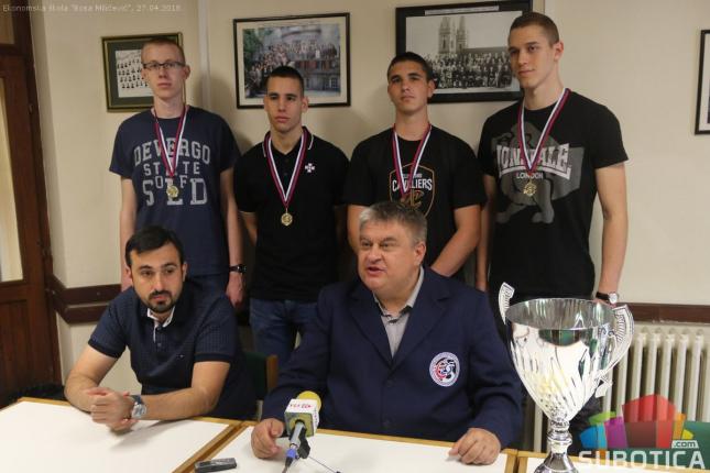 Basketaši Ekonomske škole iz Subotice šampioni Srbije i učesnici Svetskog prvenstva za srednjoškolce