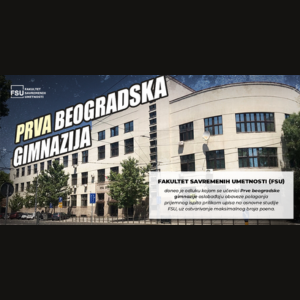 FSU doneo odluku kojom se učenici Prve beogradske gimnazije oslobađaju obaveze polaganja prijemnog ispita